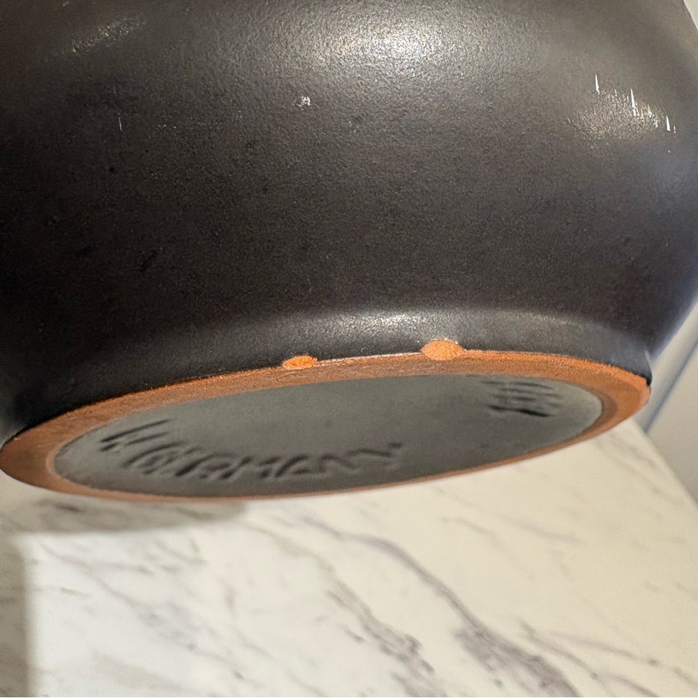 Vintage West Germany Fat Lava vase 1533-24 Mid Century Modern‎ - Picture 10 of 11
